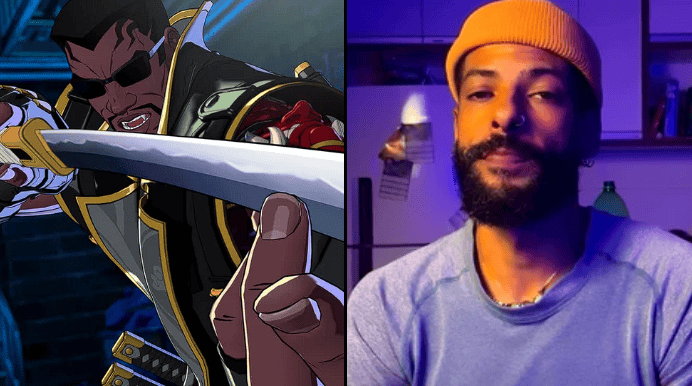 Rodrigo Nanal como Blade - (Imagem/Reprodução: Internet)