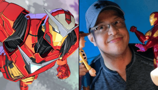 Marco Ribeiro como Homem de Ferro - (Imagem/Reprodução: Internet)