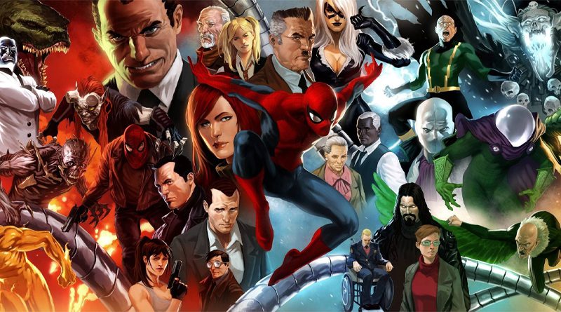 Homem-Aranha e seu Núcleo de Personagens - Imagem/Reprodução: Marvel Comics
