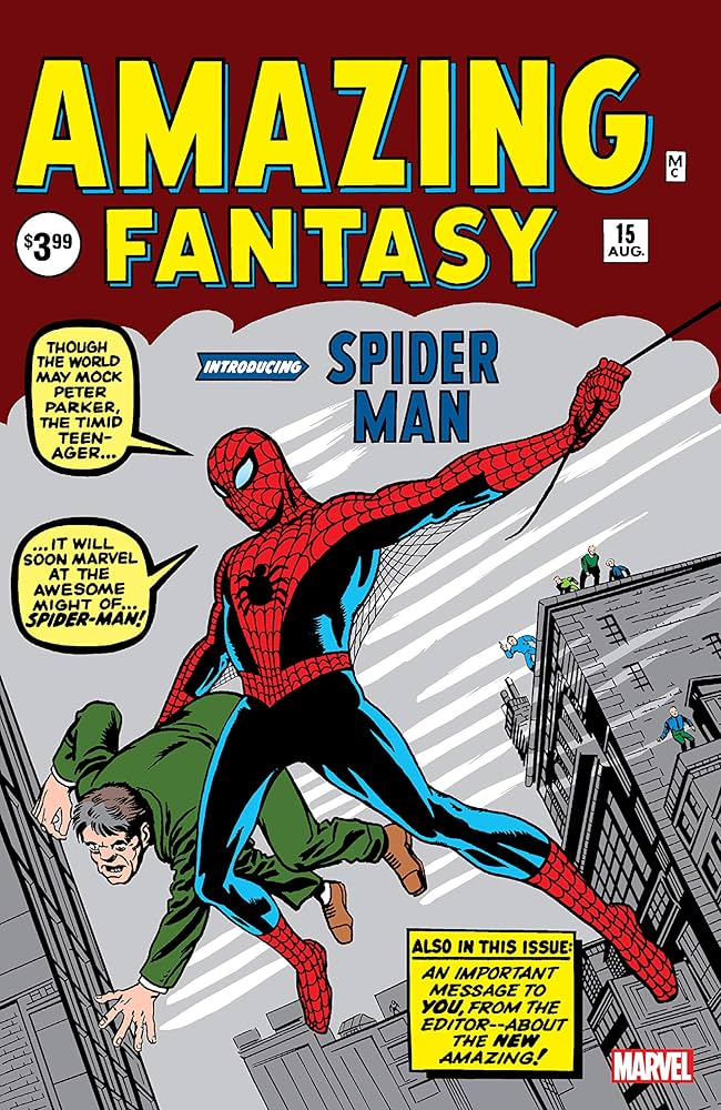 [IMAGEM: capa de Amazing Fantasy #15]