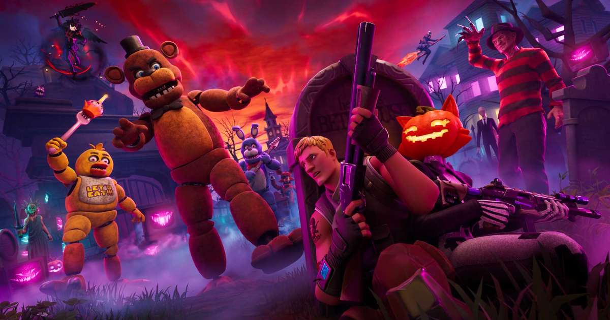 Fortnitemares 2026: Evento de Halloween Traz FNAF e Novas Armas
